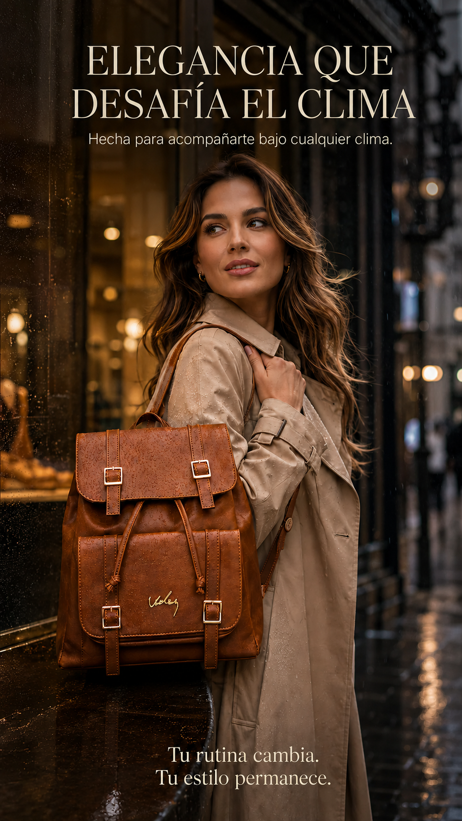 BOLSO CUERO PREMIUM VÉLEZ - Durabilidad 10 ãnos