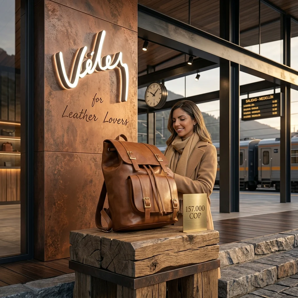 BOLSO CUERO PREMIUM VÉLEZ - Durabilidad 10 ãnos